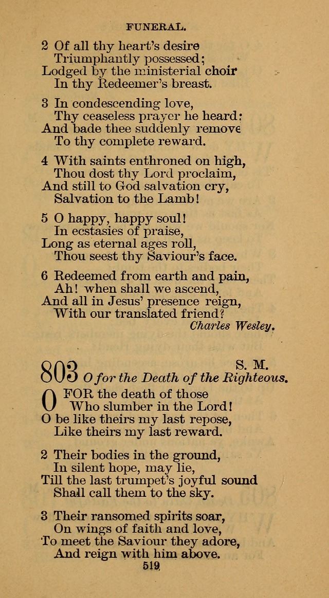 The Hymn Book of the Free Methodist Church page 521