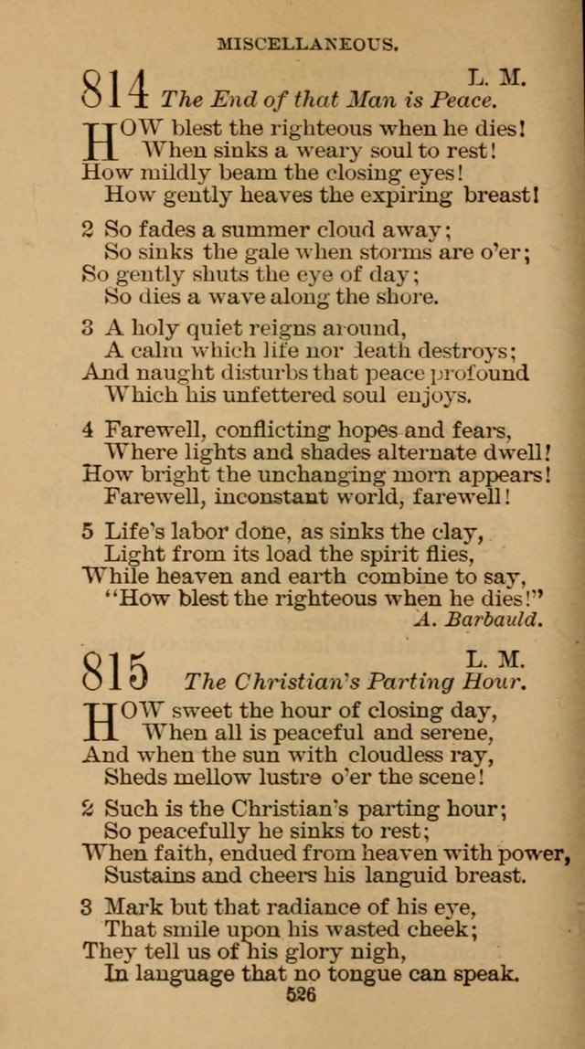 The Hymn Book of the Free Methodist Church page 528