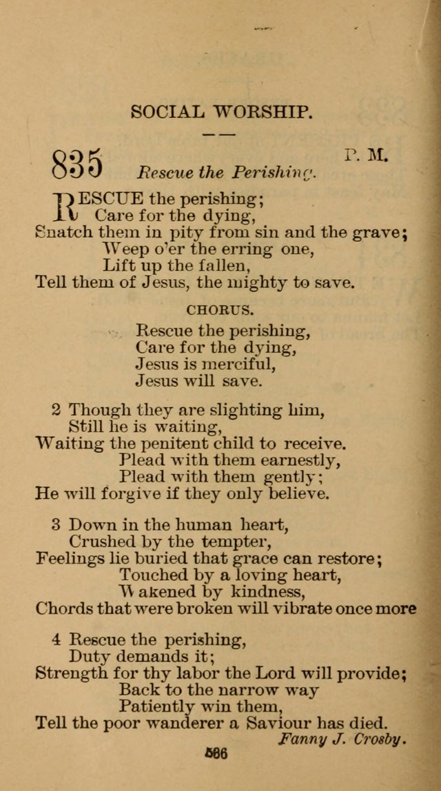 The Hymn Book of the Free Methodist Church page 538