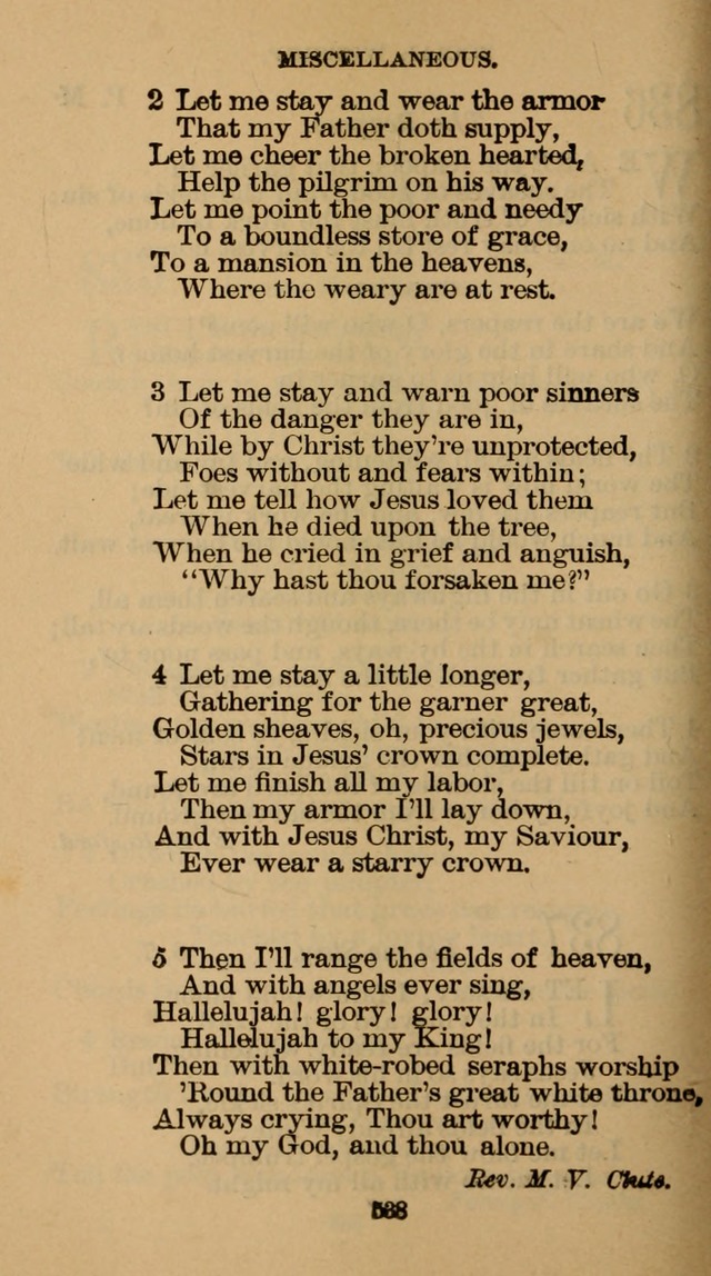 The Hymn Book of the Free Methodist Church page 540