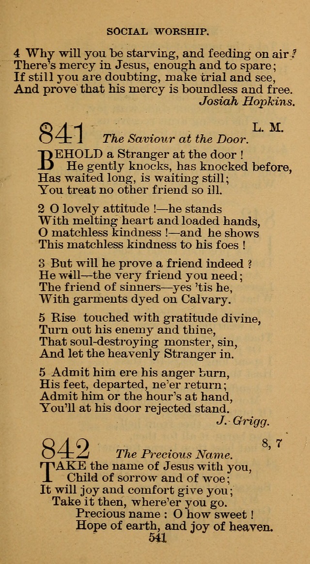 The Hymn Book of the Free Methodist Church page 543