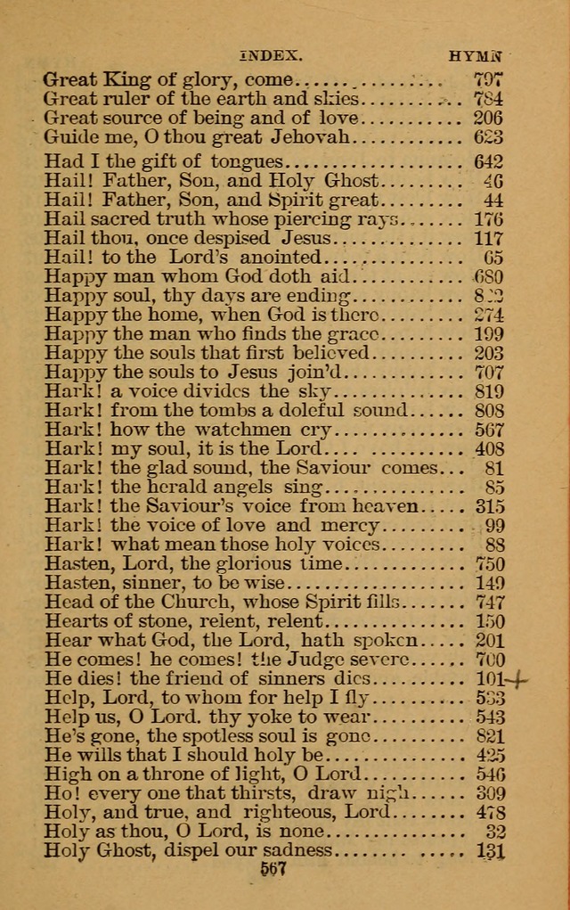 The Hymn Book of the Free Methodist Church page 569