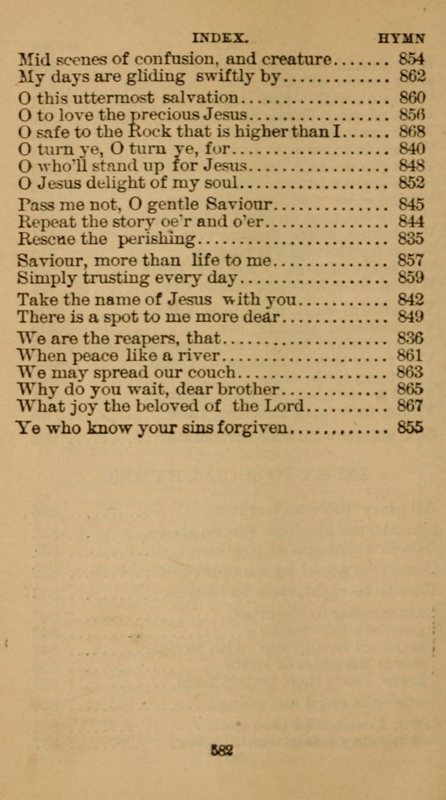 The Hymn Book of the Free Methodist Church page 584