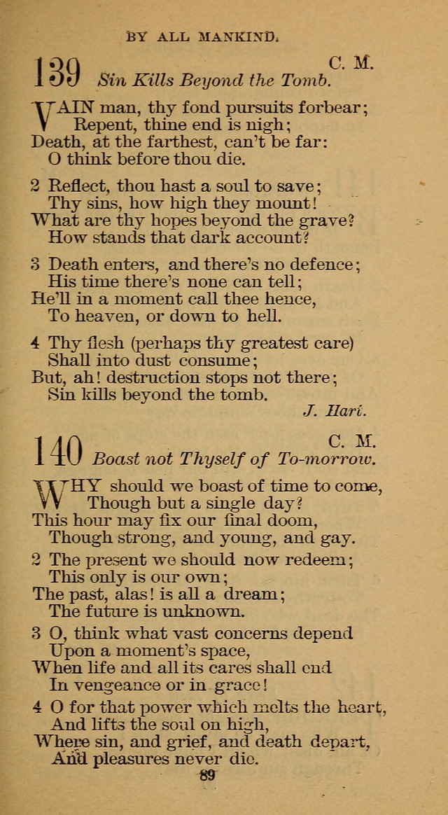 The Hymn Book of the Free Methodist Church page 91