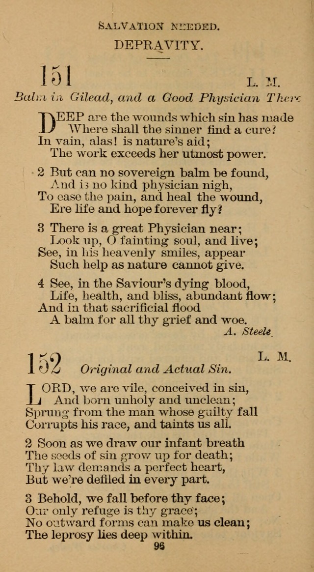 The Hymn Book of the Free Methodist Church page 98