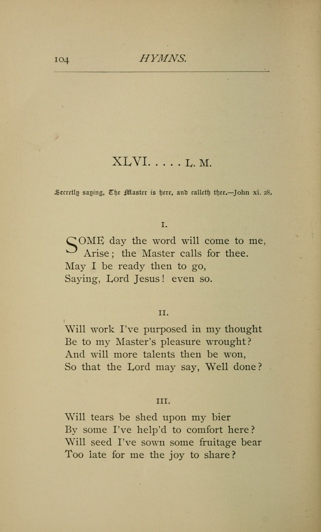 Hymns and a Few Metrical Psalms (2nd ed.) page 106