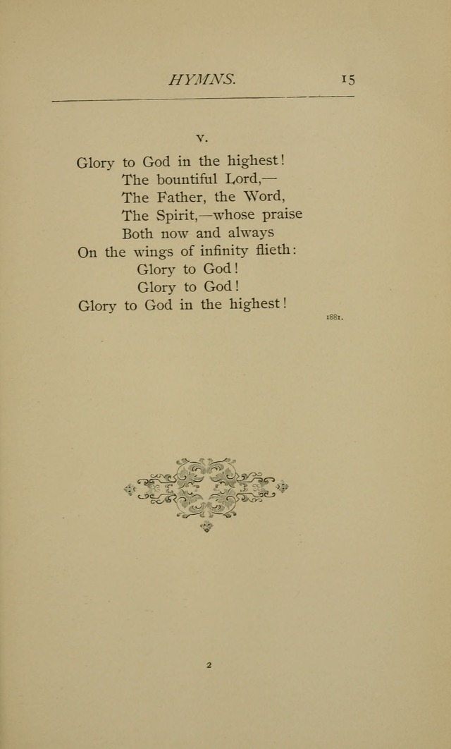 Hymns and a Few Metrical Psalms (2nd ed.) page 17