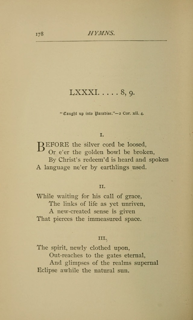 Hymns and a Few Metrical Psalms (2nd ed.) page 180