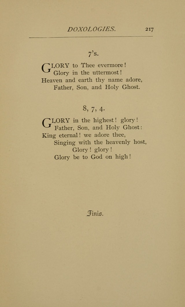 Hymns and a Few Metrical Psalms (2nd ed.) page 219