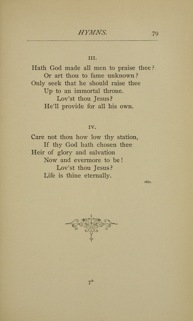 Hymns and a Few Metrical Psalms (2nd ed.) page 81