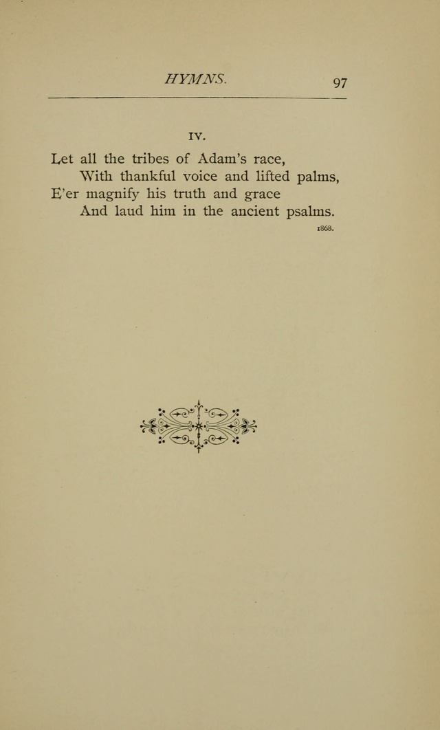 Hymns and a Few Metrical Psalms (2nd ed.) page 99