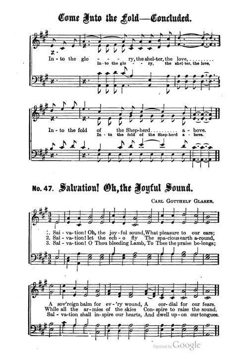 Hymns of Faith and Praise: a collection of new and standard hymns for Sunday Schools, Young Peoples