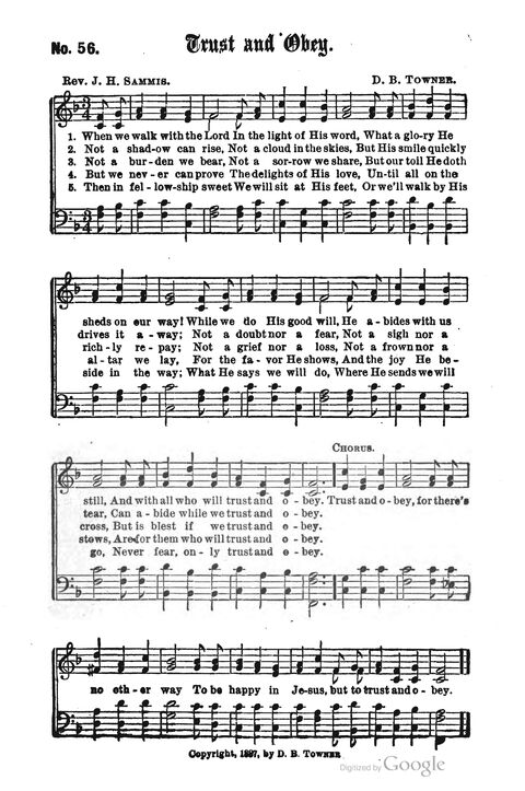 Hymns of Faith and Praise: a collection of new and standard hymns for Sunday Schools, Young Peoples