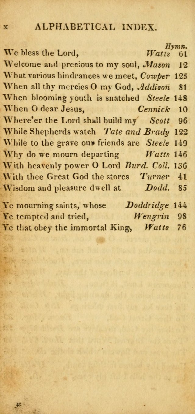 Hymns for Family Worship, with Prayers for Every Day in the Week (2nd ed.) page 10