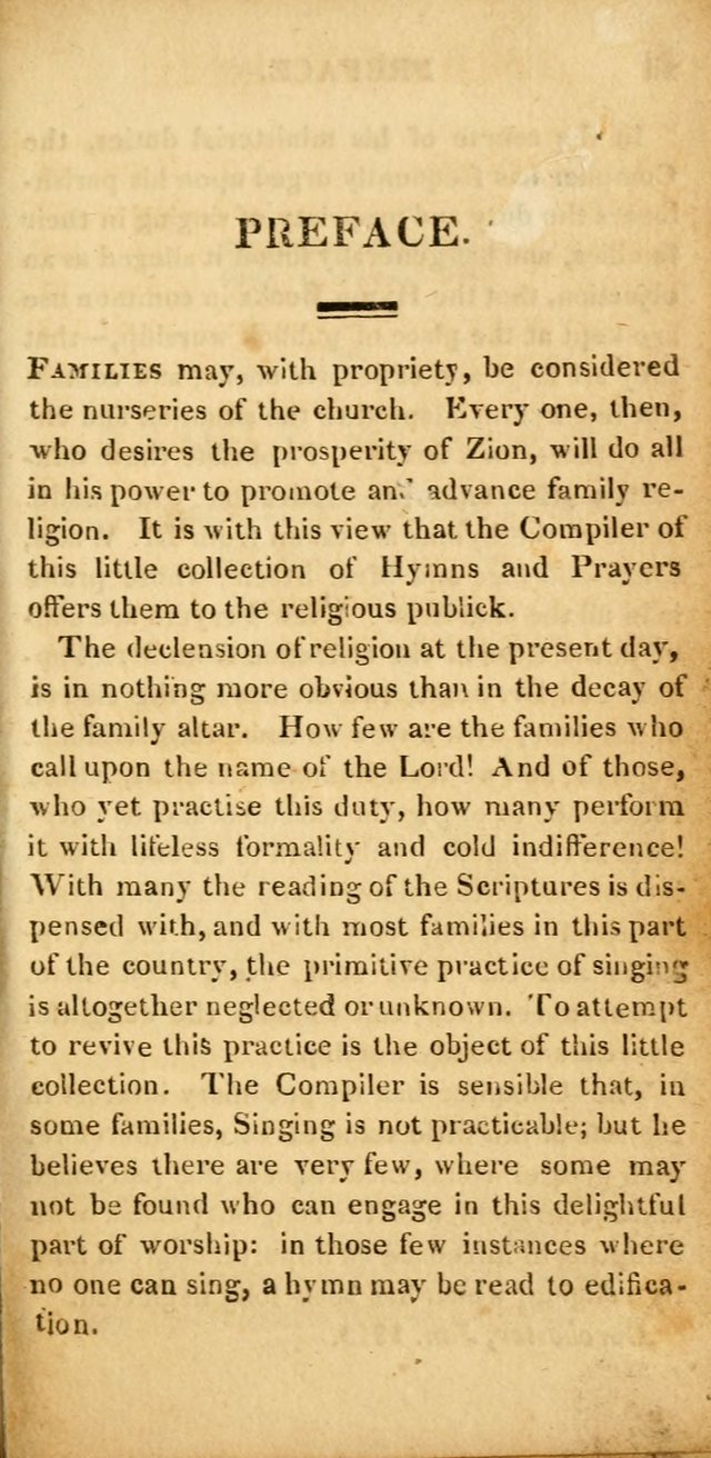 Hymns for Family Worship, with Prayers for Every Day in the Week (2nd ed.) page 11