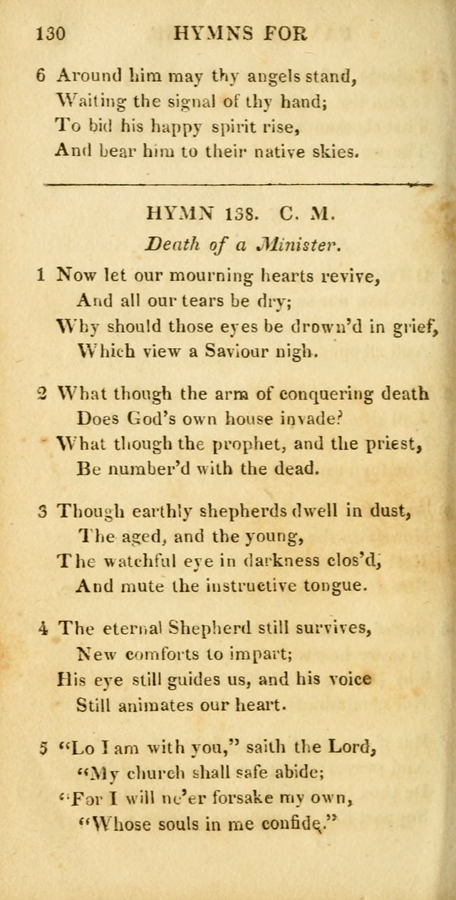 Hymns for Family Worship, with Prayers for Every Day in the Week (2nd ed.) page 130