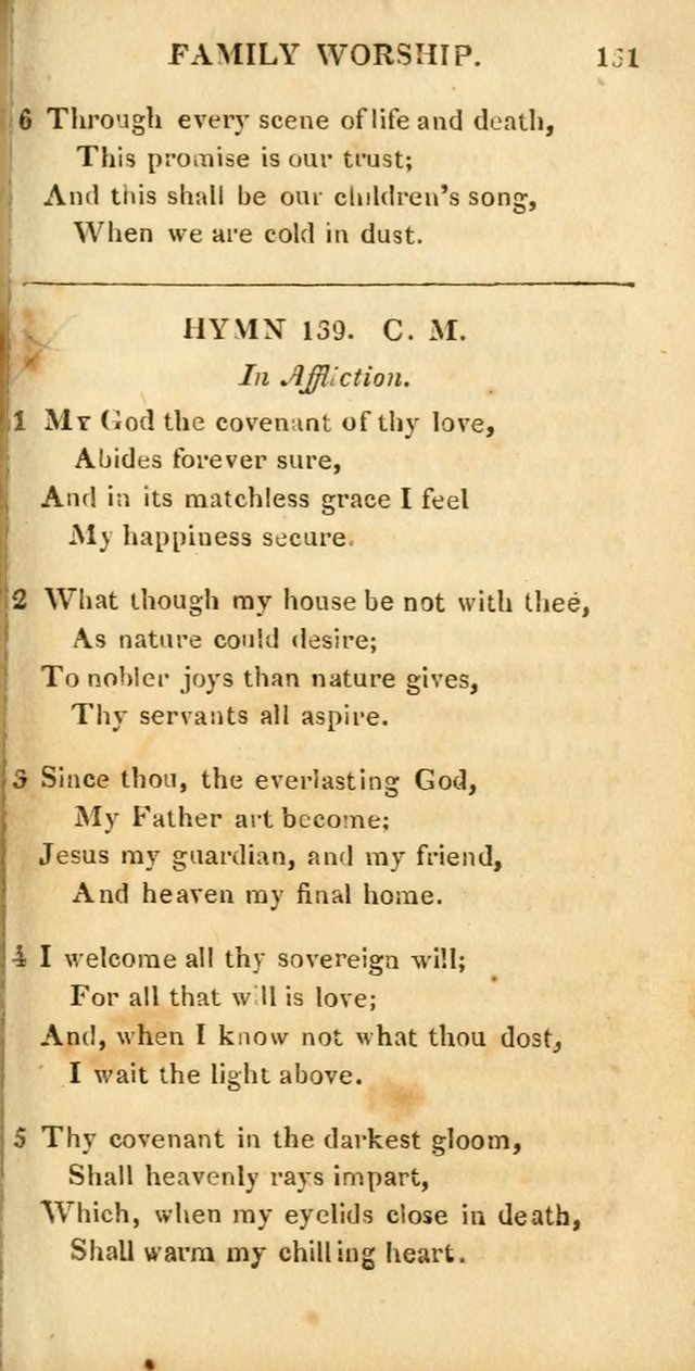 Hymns for Family Worship, with Prayers for Every Day in the Week (2nd ed.) page 131