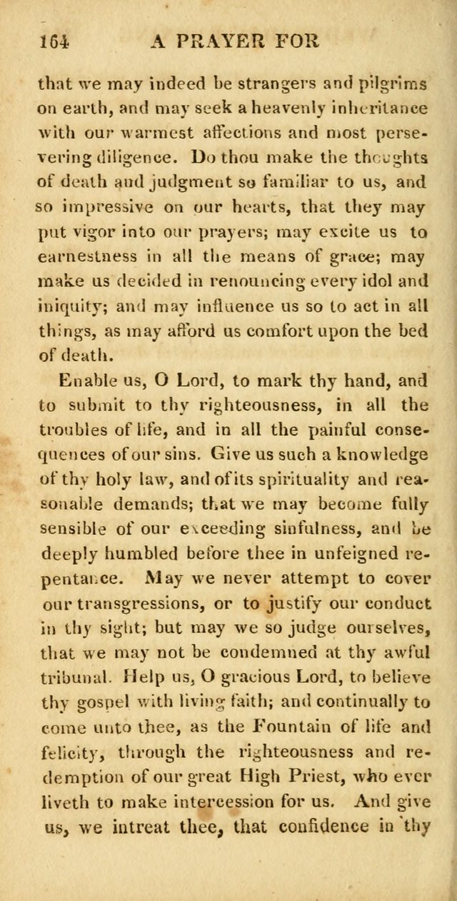 Hymns for Family Worship, with Prayers for Every Day in the Week (2nd ed.) page 164