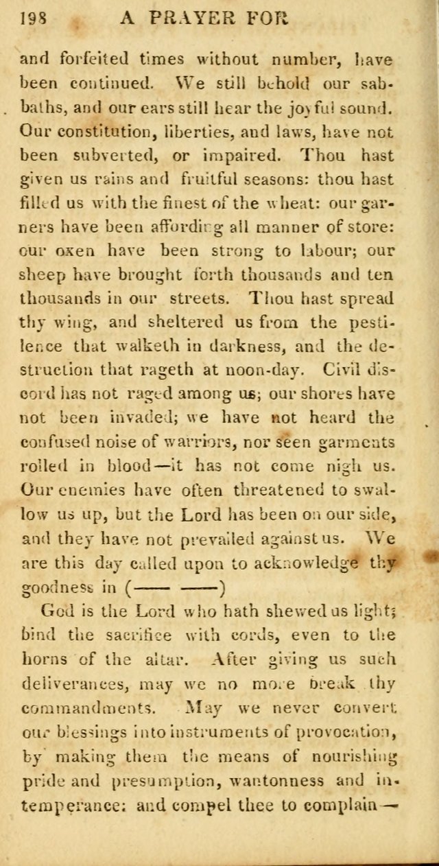 Hymns for Family Worship, with Prayers for Every Day in the Week (2nd ed.) page 198