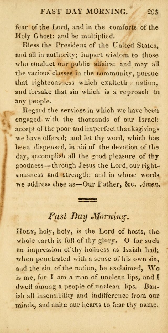 Hymns for Family Worship, with Prayers for Every Day in the Week (2nd ed.) page 203