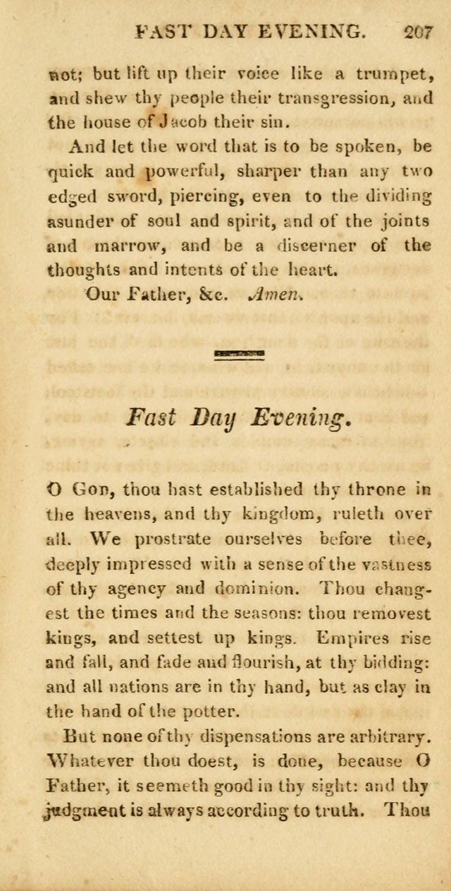 Hymns for Family Worship, with Prayers for Every Day in the Week (2nd ed.) page 207