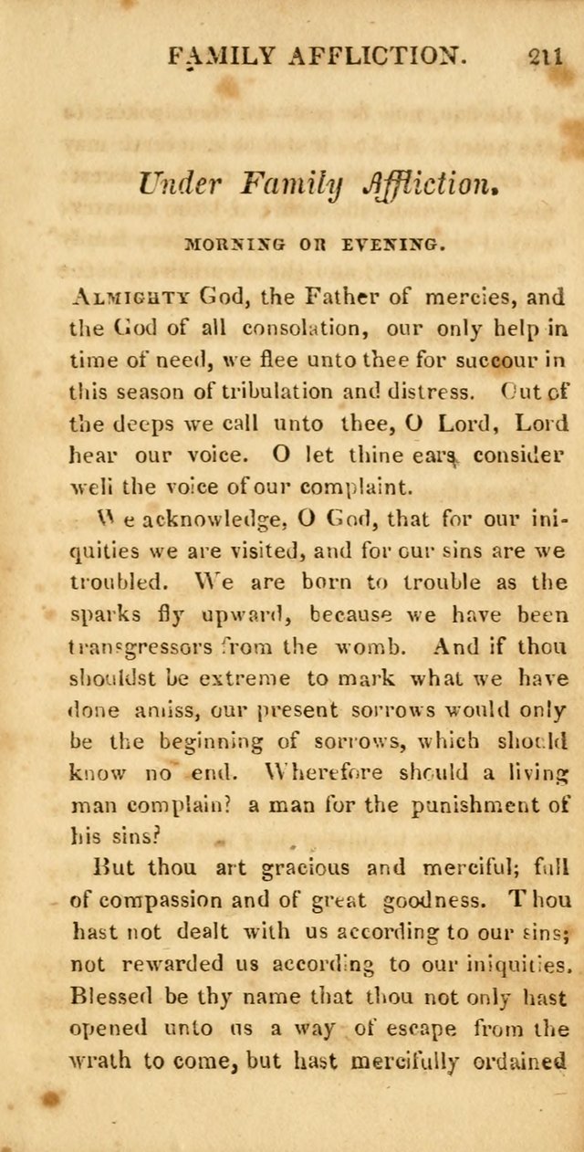 Hymns for Family Worship, with Prayers for Every Day in the Week (2nd ed.) page 211