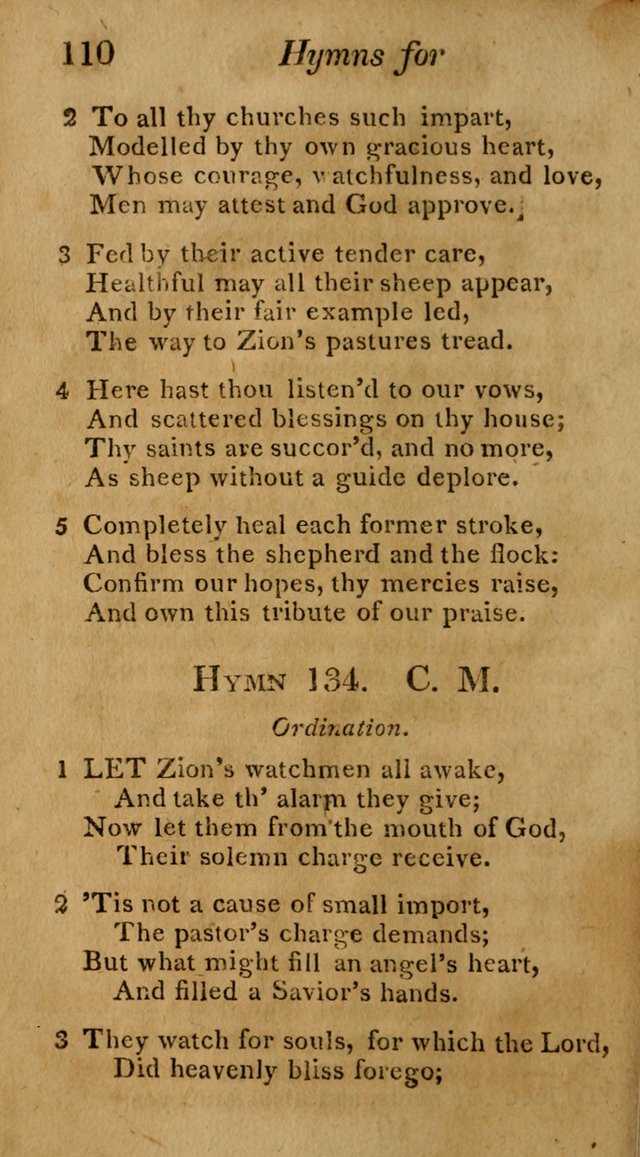 Hymns for Family Worship with Prayers for Every Day in the Week, Selected  from Various Authors page 111