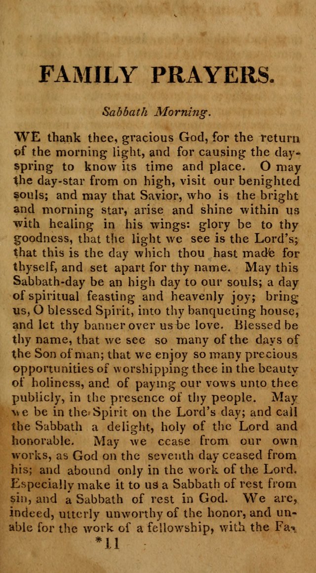 Hymns for Family Worship with Prayers for Every Day in the Week, Selected  from Various Authors page 126