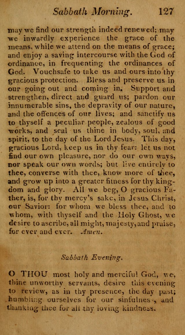 Hymns for Family Worship with Prayers for Every Day in the Week, Selected  from Various Authors page 128