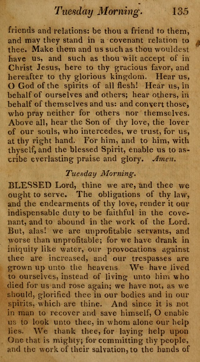 Hymns for Family Worship with Prayers for Every Day in the Week, Selected  from Various Authors page 136