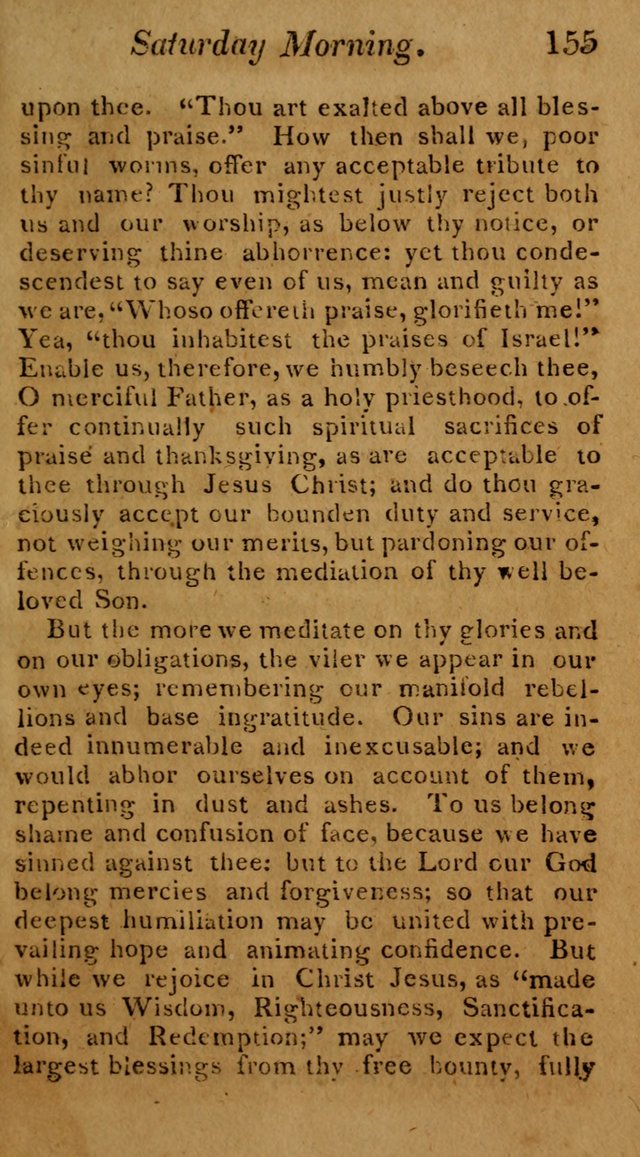 Hymns for Family Worship with Prayers for Every Day in the Week, Selected  from Various Authors page 156