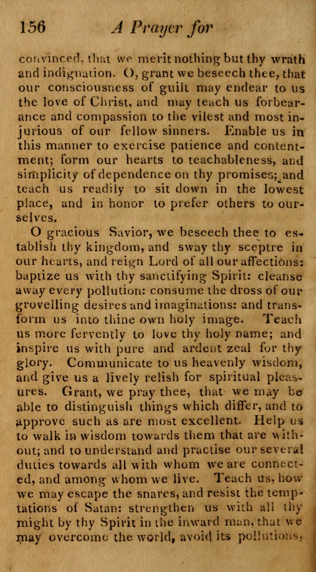 Hymns for Family Worship with Prayers for Every Day in the Week, Selected  from Various Authors page 157