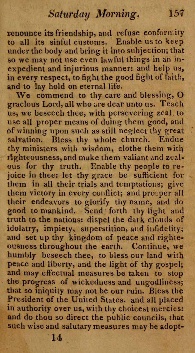 Hymns for Family Worship with Prayers for Every Day in the Week, Selected  from Various Authors page 158