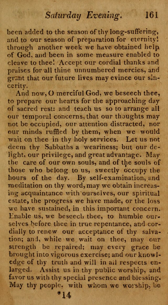 Hymns for Family Worship with Prayers for Every Day in the Week, Selected  from Various Authors page 162