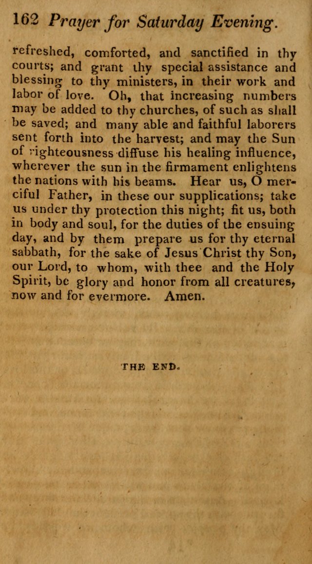 Hymns for Family Worship with Prayers for Every Day in the Week, Selected  from Various Authors page 163