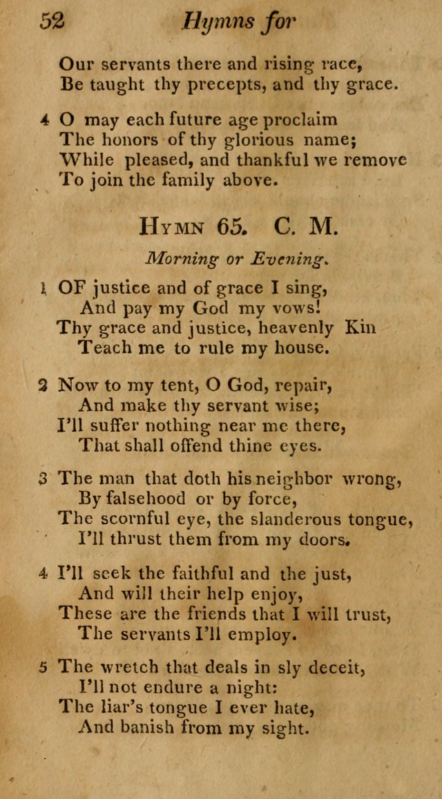 Hymns for Family Worship with Prayers for Every Day in the Week, Selected  from Various Authors page 53