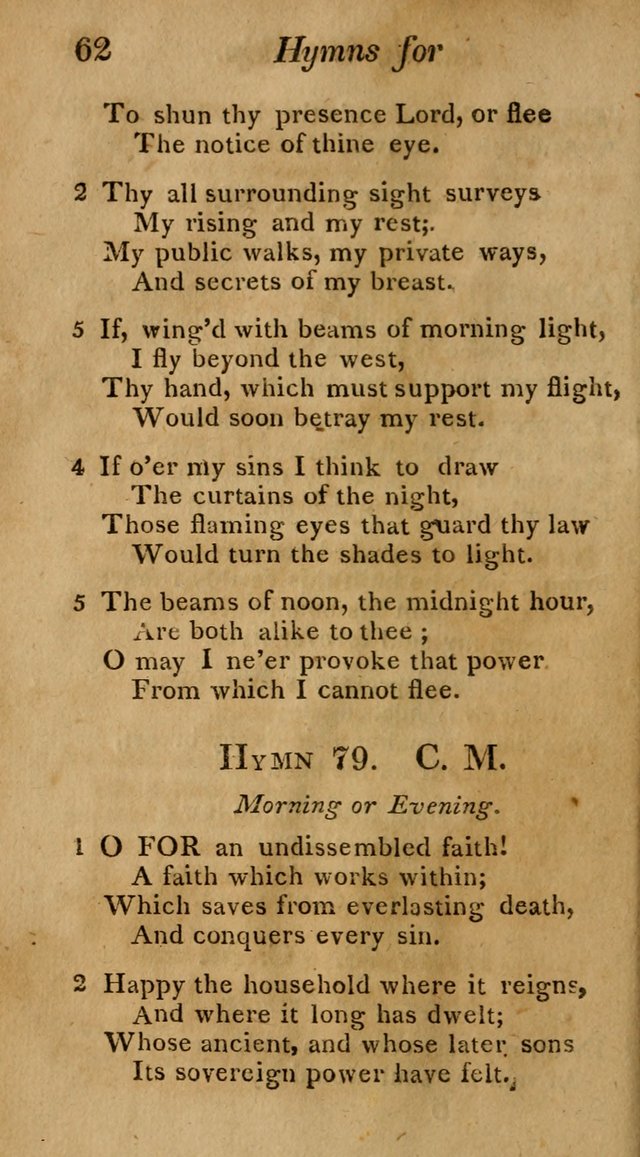 Hymns for Family Worship with Prayers for Every Day in the Week, Selected  from Various Authors page 63