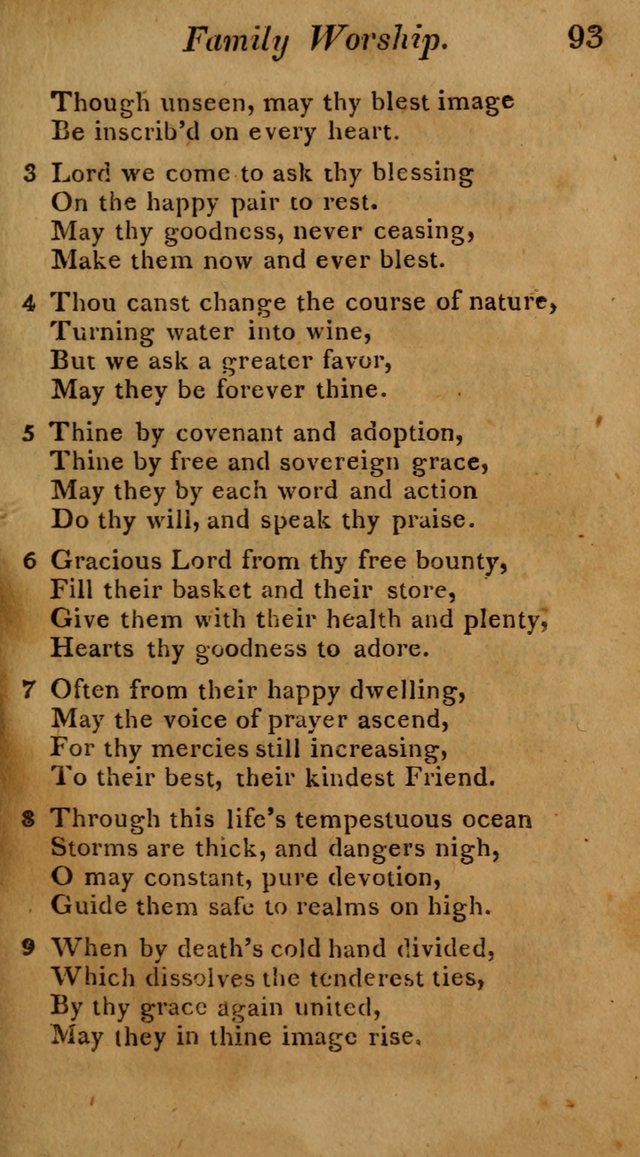 Hymns for Family Worship with Prayers for Every Day in the Week, Selected  from Various Authors page 94