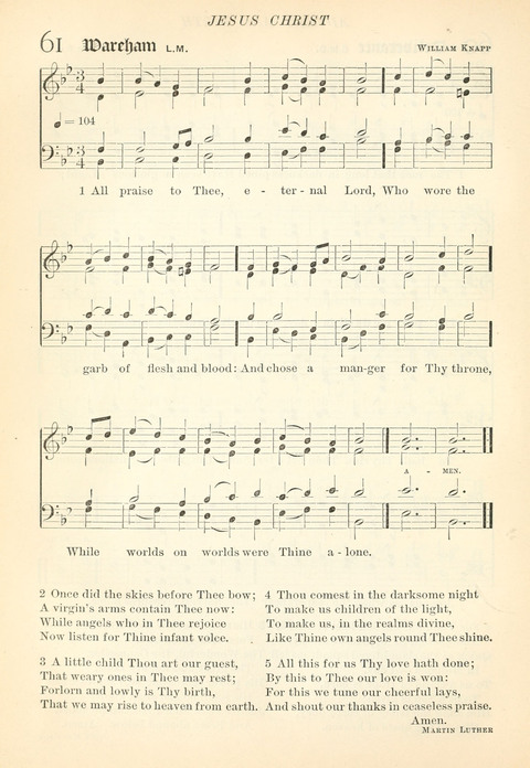 Hymns of the Faith: with psalms for the use of congragations page 155