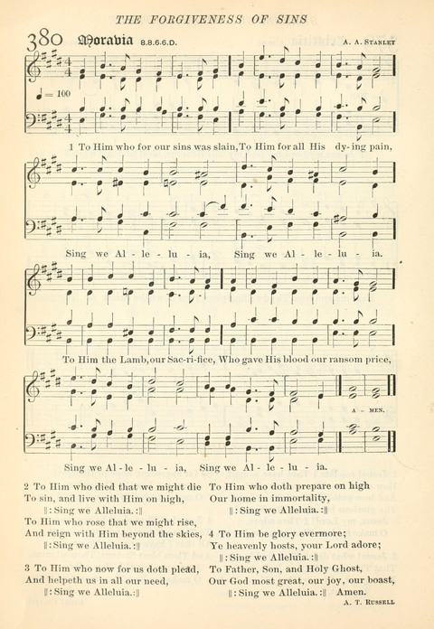 Hymns of the Faith: with psalms for the use of congragations page 415