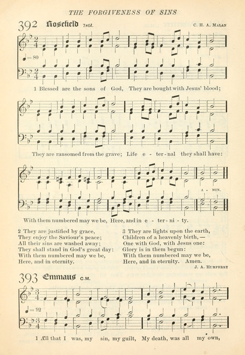 Hymns of the Faith: with psalms for the use of congragations page 425