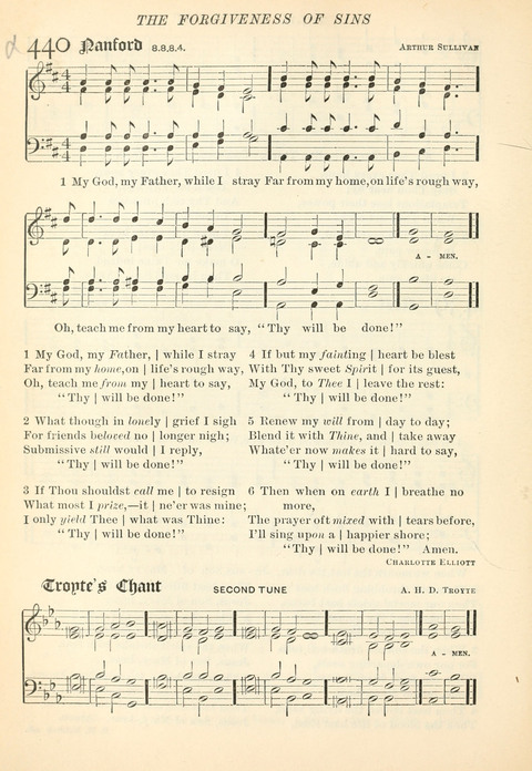 Hymns of the Faith: with psalms for the use of congragations page 461