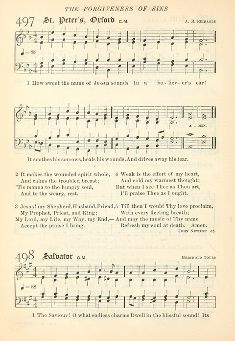 Hymns of the Faith: with psalms for the use of congragations page 505