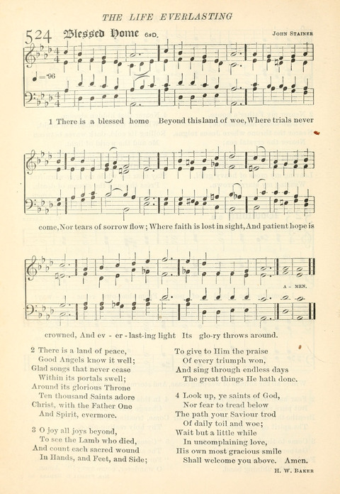 Hymns of the Faith: with psalms for the use of congragations page 527