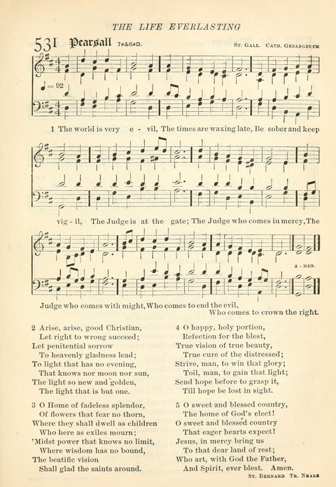 Hymns of the Faith: with psalms for the use of congragations page 534