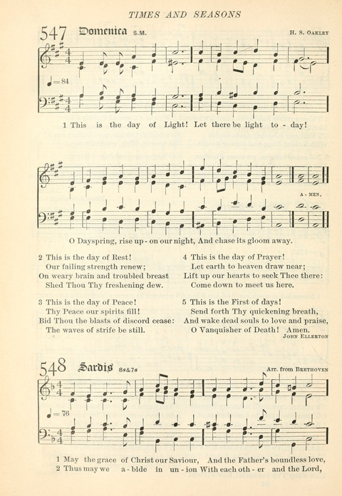 Hymns of the Faith: with psalms for the use of congragations page 547