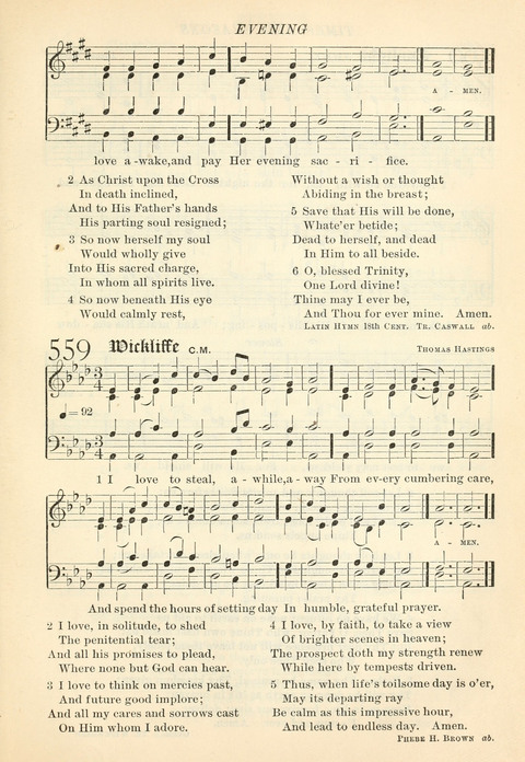 Hymns of the Faith: with psalms for the use of congragations page 556