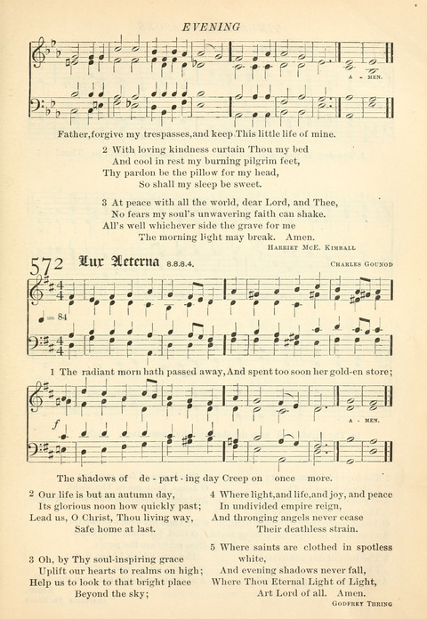 Hymns of the Faith: with psalms for the use of congragations page 566