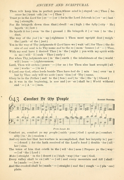 Hymns of the Faith: with psalms for the use of congragations page 632