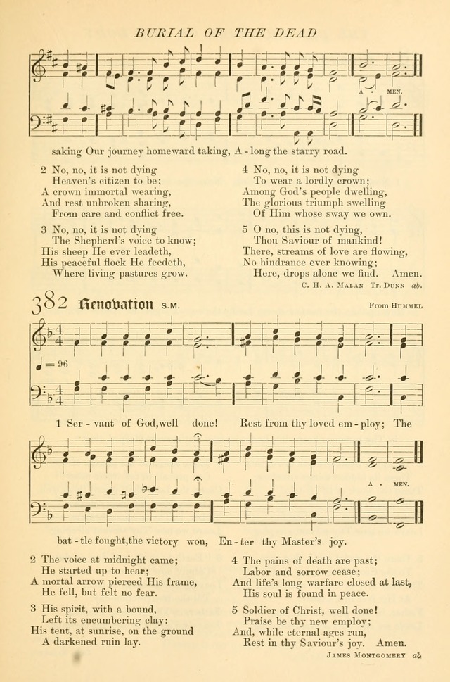 Hymns of the Faith with Psalms: for the use of congregations page 382